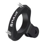 Adaptador de manillar de bicicleta PULUZ Soporte de aluminio para GoPro Hero11 Black / HERO10 Black /9 Black /8 Black /7/6/5/5 Session /4 Session /4/3+ /3/2/1, DJI Osmo Action y otras cámaras de acción, Aluminum Mount - Imagen 2