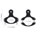 Adaptador de manillar de bicicleta PULUZ Soporte de aluminio para GoPro Hero11 Black / HERO10 Black /9 Black /8 Black /7/6/5/5 Session /4 Session /4/3+ /3/2/1, DJI Osmo Action y otras cámaras de acción, Aluminum Mount - Imagen 4