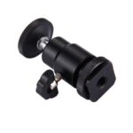 Cabeza de trípode de zapata fría PULUZ Cabeza de tornillo de trípode de 1/4 pulgada con bloqueo - Imagen 3