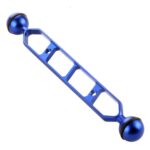 PULUZ Brazo de bolas dobles de aleación de aluminio de 9,0 pulgadas y 22,8 cm, diámetro de bola: 25 mm, 9.0 inch (Black), 9.0 inch (Blue), 9.0 inch (Red)