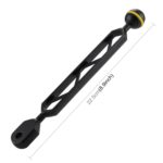 PULUZ Brazo de bola de aleación de aluminio de 8 pulgadas y 20,3 cm para antorcha subacuática / luz de video, diámetro de la bola: 2,5 cm - Imagen 3