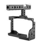 Estabilizador de jaula para cámara de vídeo PULUZ con mango para Sony A6600 / ILCE-6600, For Sony A6600 - Imagen 5