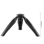 PULUZ Mini soporte para trípode de escritorio ABS simple con tornillo de 1/4 de pulgada para cámaras DSLR y digitales, altura de trabajo: 9 cm, ABS Tripod - Imagen 2