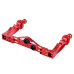 Estabilizador de bandeja de aleación de aluminio con dos asas PULUZ para carcasas de cámaras subacuáticas, Light Aluminium Tray Stabilizer(Black) - Imagen 3