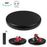 PULUZ Soporte de exhibición giratorio con control remoto de velocidad de ajuste de 45 cm, negro, carga 100 kg, 45cm Load 100kg Black AU Plug