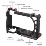 Estabilizador de montaje de expansión de jaula de cámara de metal PULUZ para Sony A6500 / A6400 / A6300 / A6000, For Sony A6500 / A6400 / A6300 / A6000 - Imagen 3