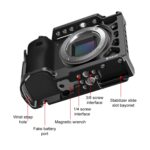 Estabilizador de montaje de expansión de jaula de cámara de metal PULUZ para Sony A6500 / A6400 / A6300 / A6000, For Sony A6500 / A6400 / A6300 / A6000 - Imagen 4