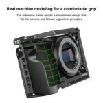 Estabilizador de montaje de expansión de jaula de cámara de metal PULUZ para Sony A6500 / A6400 / A6300 / A6000, For Sony A6500 / A6400 / A6300 / A6000 - Imagen 5