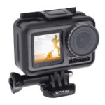 Jaula protectora ABS con marco de borde estándar PULUZ para DJI Osmo Action, con hebilla de montaje básico y tornillo, ABS - Imagen 5