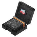 Caja de almacenamiento de batería de plástico rígido PULUZ para DJI Osmo Action 6 / 5 Pro / Action 4 / GoPro HERO13 Black /12 Black /11 Black /10 Black /9 Black AHDBT-901 Enduro Battery