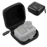 Mini bolsa de almacenamiento portátil de fibra de carbono PULUZ para DJI OSMO Action, GoPro, Mijia, Xiaoyi y otras cámaras de tamaño similar