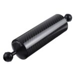 PULUZ 10,82 pulgadas 27,5 cm Longitud 60 mm Diámetro Bolas dobles Brazo flotante de fibra de carbono, Diámetro de la bola: 25 mm, Flotabilidad: 350 g - Imagen 2