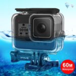 PULUZ 60m Estuche de buceo de profundidad submarina Carcasa de cámara impermeable para GoPro HERO8 Black