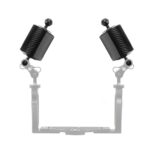 Brazo flotante de fibra de carbono con doble bola PULUZ de 5 pulgadas (12,7 cm) de largo y 80 mm de diámetro, diámetro de la bola: 25 mm, flotabilidad: 400 g. - Imagen 5