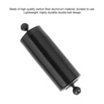 Brazo flotante de fibra de carbono con doble bola PULUZ de 25,4 cm (10 pulgadas) de largo y 80 mm de diámetro. Diámetro de la bola: 25 mm. Flotabilidad: 800 g. - Imagen 3