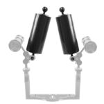 Brazo flotante de fibra de carbono con doble bola PULUZ de 25,4 cm (10 pulgadas) de largo y 80 mm de diámetro. Diámetro de la bola: 25 mm. Flotabilidad: 800 g. - Imagen 5