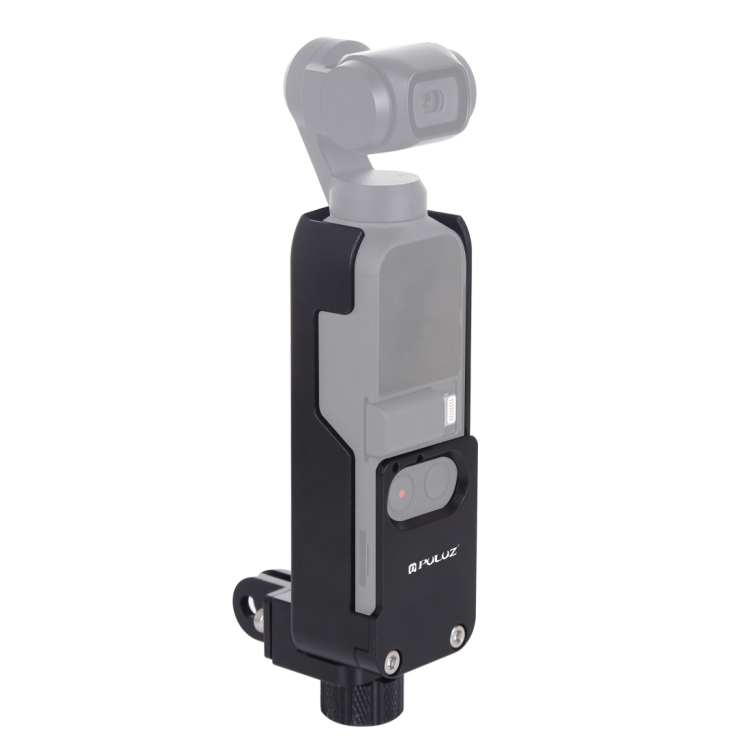 PU375B.jpg Carcasa PULUZ Carcasa protectora de aleación de aluminio CNC para bolsillo DJI OSMO, Protective Cover - Imagen 1