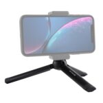 PULUZ Mini soporte de trípode de escritorio de metal de bolsillo con tornillo de 1/4 de pulgada para DSLR y cámaras digitales, carga: 10 kg