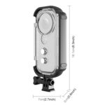 PULUZ 30m Carcasa protectora impermeable subacuática para Insta360 ONE X, con montaje básico y tornillo con hebilla - Imagen 2