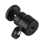 PULUZ Adaptador de cabeza esférica de trípode de metal con tornillo de 1/4 pulgada con cerradura - Imagen 3