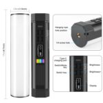 Luz de relleno LED magnética de luz de barra RGB a todo color de mano para fotografía PULUZ de 17cm - Imagen 3