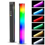 Luz de relleno LED magnética de luz de barra RGB a todo color de mano para fotografía PULUZ de 30 cm