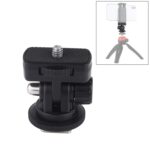 Adaptador de montaje en trípode de zapata fría con rosca de tornillo de 1/4 pulgada PULUZ