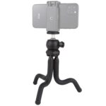 PULUZ MINI OCTOPUS FLEXIBLE TITULAR CON CABEZA DE BOLA PARA CAMERAS DE SLR, GOPRO, TELÉFONO CELULLO, TAMAÑO: 25CMX4.5CM