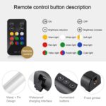 PULUZ RGB colorido foto LED Stick temperatura de color ajustable Luz de relleno LED de mano con Control remoto, Remote Fill Light RU, Remote Fill Light - Imagen 3
