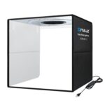 PULUZ Anillo de luz portátil plegable de 40 cm Caja de tienda de campaña con iluminación fotográfica USB para estudio con 6 fondos de color de doble cara, Tamaño: 40 cm x 40 cm x 40 cm, 40cm Box Black RU, 40cm - Imagen 3