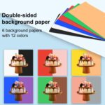 PULUZ Anillo de luz portátil plegable de 40 cm Caja de tienda de campaña con iluminación fotográfica USB para estudio con 6 fondos de color de doble cara, Tamaño: 40 cm x 40 cm x 40 cm, 40cm Box Black RU, 40cm - Imagen 4
