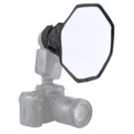 Softbox difusor de luz de flash suave plegable estilo octangle PULUZ de 20 cm
