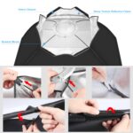 Puluz Rectangle Speedlite Softbox Bowens Mount Diffuser - Imagen 4