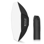 Puluz 95cm Speedlite Flash Octágono Parabólico Softbox Bowens Mount Difuser