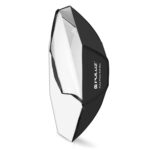 Puluz 95cm Speedlite Flash Octágono Parabólico Softbox Bowens Mount Difuser - Imagen 2