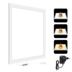PULUZ 1000LM LED acrílico sin atenuación Polar almohadilla de luz sin sombras con interruptor para caja de estudio fotográfico de 40cm, Light(EU)