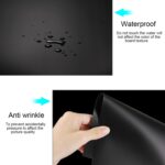 Kits de papel de PVC de fondo fotográfico PULUZ para caja de tienda de estudio, tamaño: 156 cm x 80 cm, Backdrop 80cm (Black) - Imagen 4
