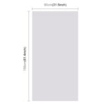 Kits de papel de PVC de fondo fotográfico PULUZ para caja de tienda de estudio, tamaño: 156 cm x 80 cm, Backdrop 80cm(White) - Imagen 3
