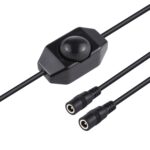 PULUZ 2.1mm x 5.5mm DC 5V-24V Tira de luz LED Controlador de atenuación de brillo LED - Imagen 3