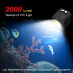 Luz de relleno para fotografía LED subacuática PULUZ de 60 m, luz de buceo de 7,4 V/1100 mAh para GoPro Hero11 Black / HERO10 Black / HERO9 Black /HERO8 / HERO7 /6/5/5 Session /4 Session /4/3+ /3/2/1, Insta360ONE R, DJI Osmo Action y otras cámaras de a... - Imagen 5