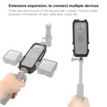 Marco de carcasa protectora PULUZ con soportes para zapata fría y adaptador de trípode plegable magnético para Insta360 ONE X2, Cage For Insta360 ONE X2 - Imagen 4