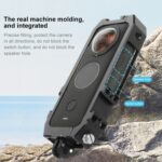 Marco de carcasa protectora PULUZ con soportes para zapata fría y adaptador de trípode plegable magnético para Insta360 ONE X2, Cage For Insta360 ONE X2 - Imagen 5