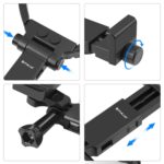 Soporte de cuello ajustable PULUZ Lazy para teléfonos inteligentes con cámara de acción GoPro - Imagen 4