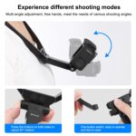 Soporte de cuello ajustable PULUZ Lazy para teléfonos inteligentes con cámara de acción GoPro - Imagen 5