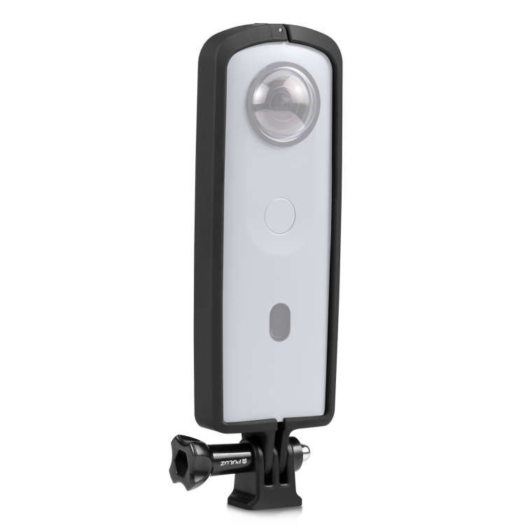 PU589B.jpg Marco protector de plástico ABS PULUZ PC para Ricoh Theta SC2, con soporte adaptador y tornillo, Plastic Frame For Ricoh Theta SC2 - Imagen 1