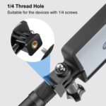 Marco protector de plástico ABS PULUZ PC para Ricoh Theta SC2, con soporte adaptador y tornillo, Plastic Frame For Ricoh Theta SC2 - Imagen 3