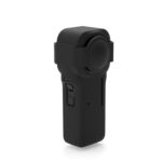 Funda protectora de silicona PULUZ con cubierta de lente para Insta360 One RS edición 360 de 1 pulgada, Silicone Case(Black)