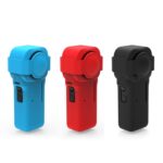 Funda protectora de silicona PULUZ con cubierta de lente para Insta360 One RS edición 360 de 1 pulgada, Silicone Case(Black) - Imagen 6