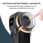 PULUZ Lens Guard PC Funda protectora para Insta360 ONE RS Edición 360 de 1 pulgada - Imagen 4