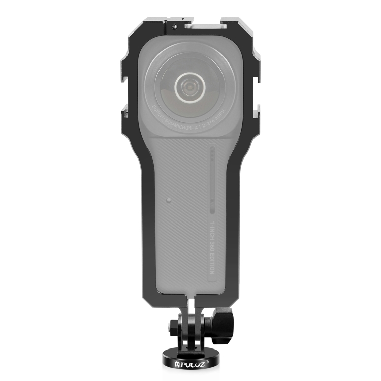 PU597B.jpg Marco de carcasa de plataforma de jaula protectora PULUZ con zapata fría para Insta360 ONE RS edición 360 de 1 pulgada, Protective Cage - Imagen 1